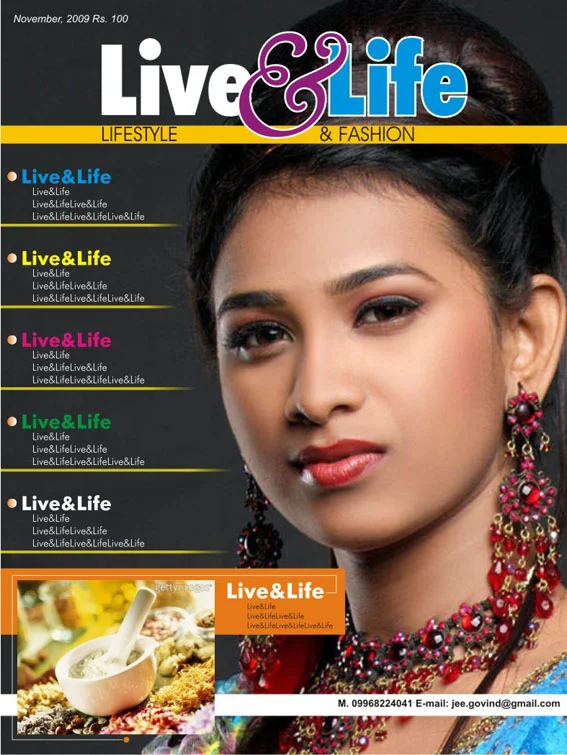 NGO newsletter cover annual issue by Mithilesh Kumar